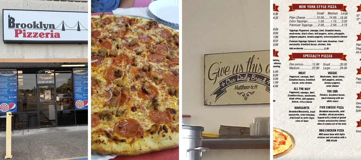 Brooklyn Pizzeria Menu