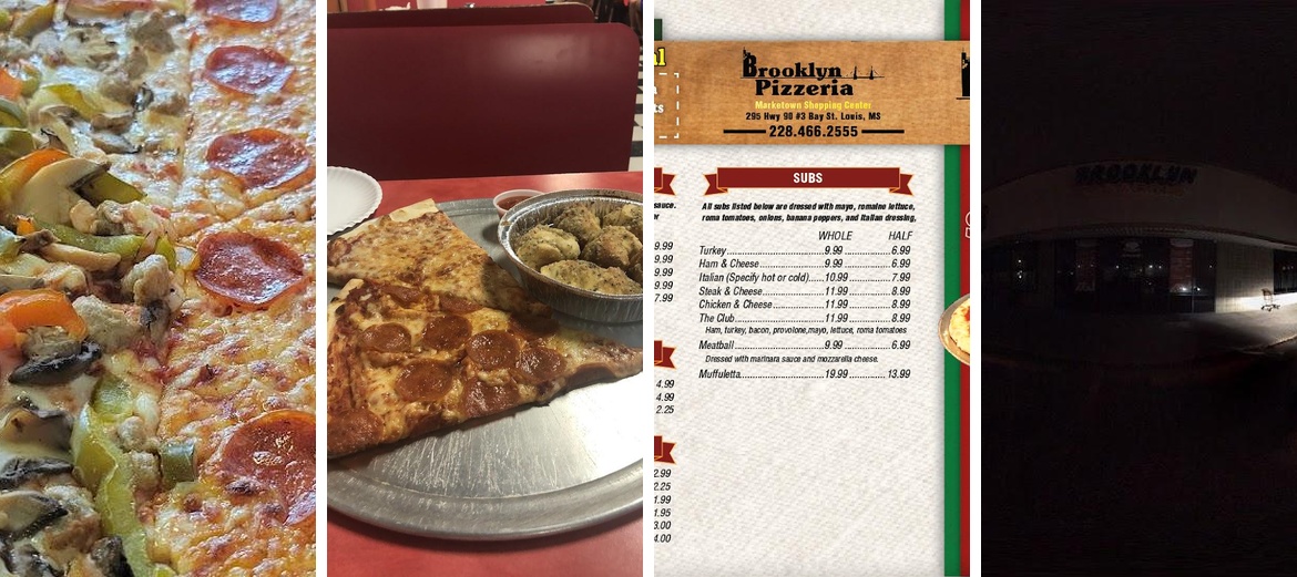 Brooklyn Pizzeria Menu